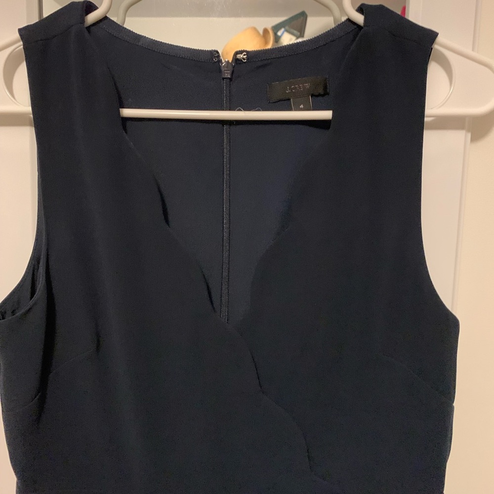 Like new navy JCrew dress